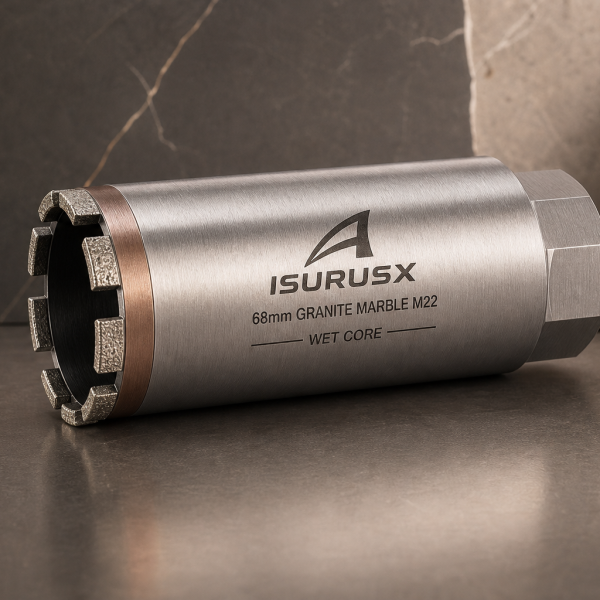 IsurusX Diamant-Kernbohrer fuer Granit und Marmor