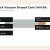 IsurusX vakuumgeloeteter Diamant-Kernbohrer